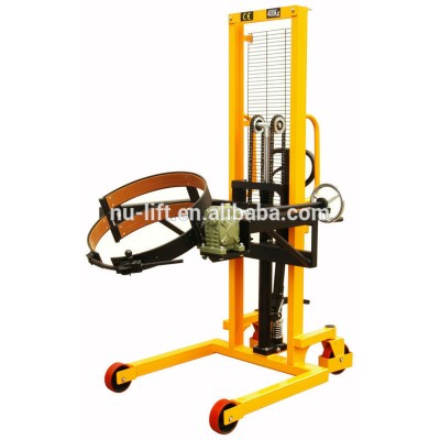 Manual Hydraulic Drum Lifting Stacker 400KG Capacity