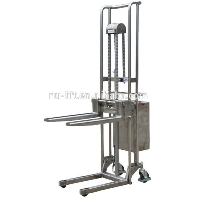 Hydraulic Electric Stainless Steel Forklift Stacker