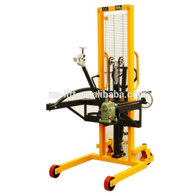 Manual Hydraulic Drum Lift Stacker 400KG Capacity