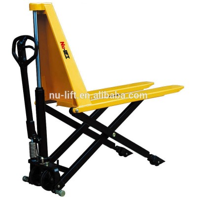 Manual Hydraulic High Lift Scissor Truck